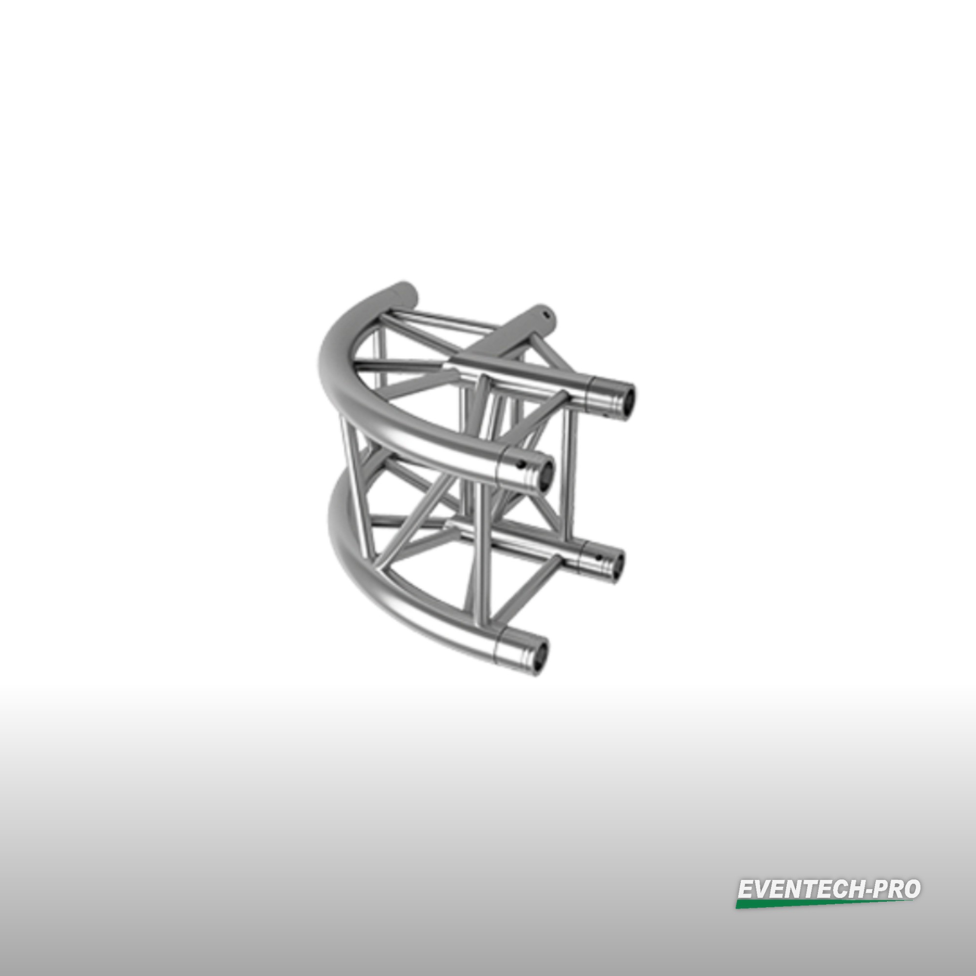 Expotruss X4K-30 2-Weg Winkel Rund 90° horizontal