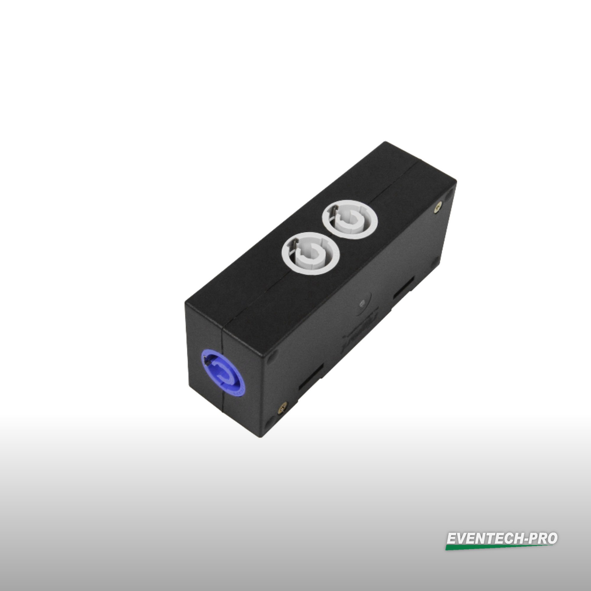 Rigport - Powercon Verteiler 1x PC blue / 3x PC white