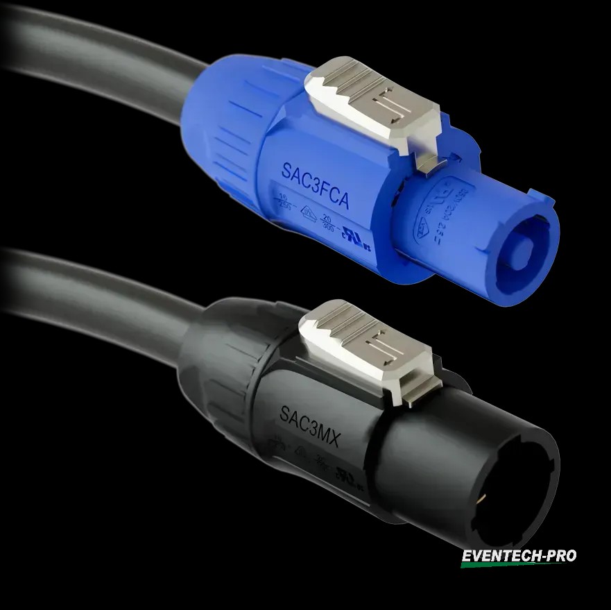 Powercon True 1 Adapter auf Powercon