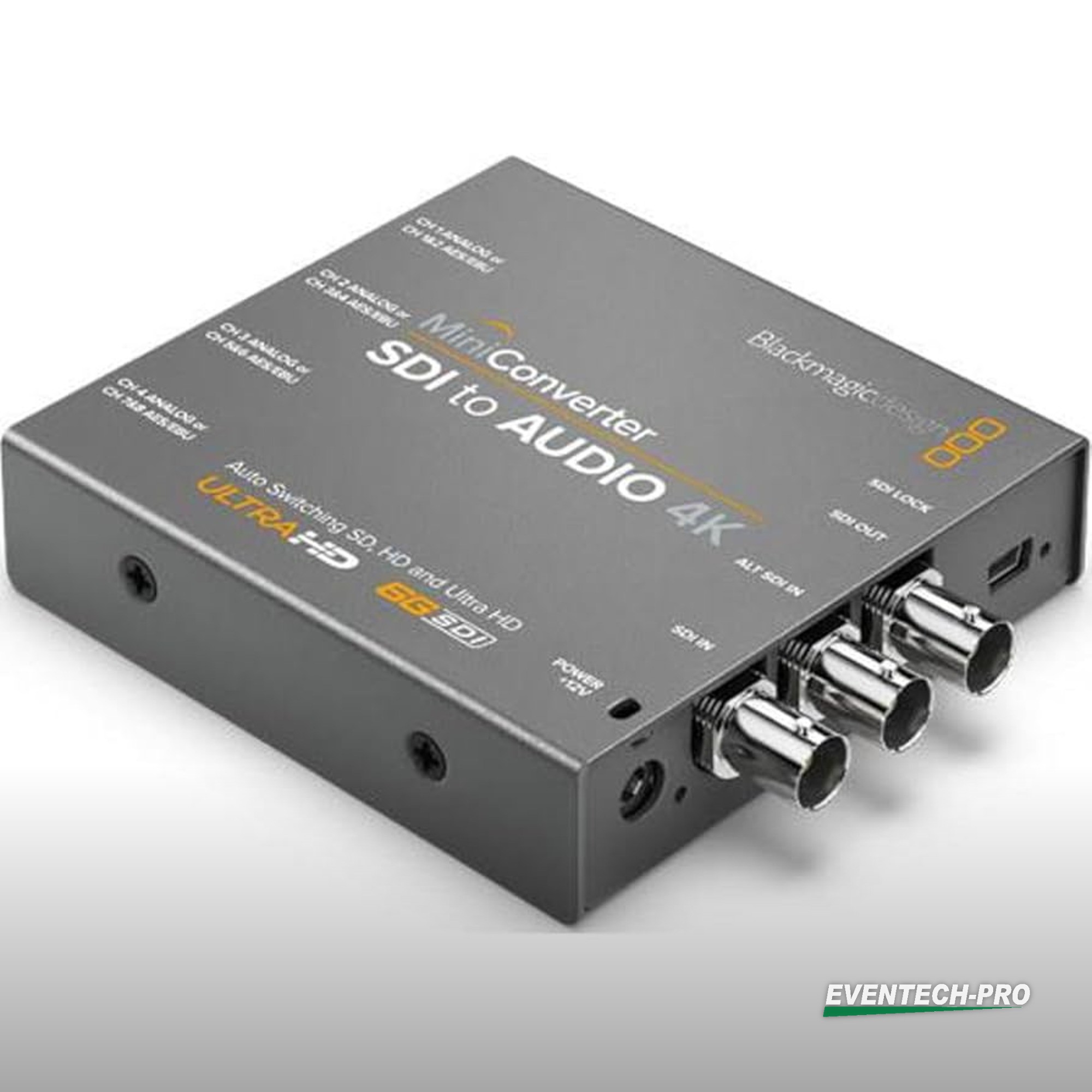 Blackmagic SDI to AUDIO 4K