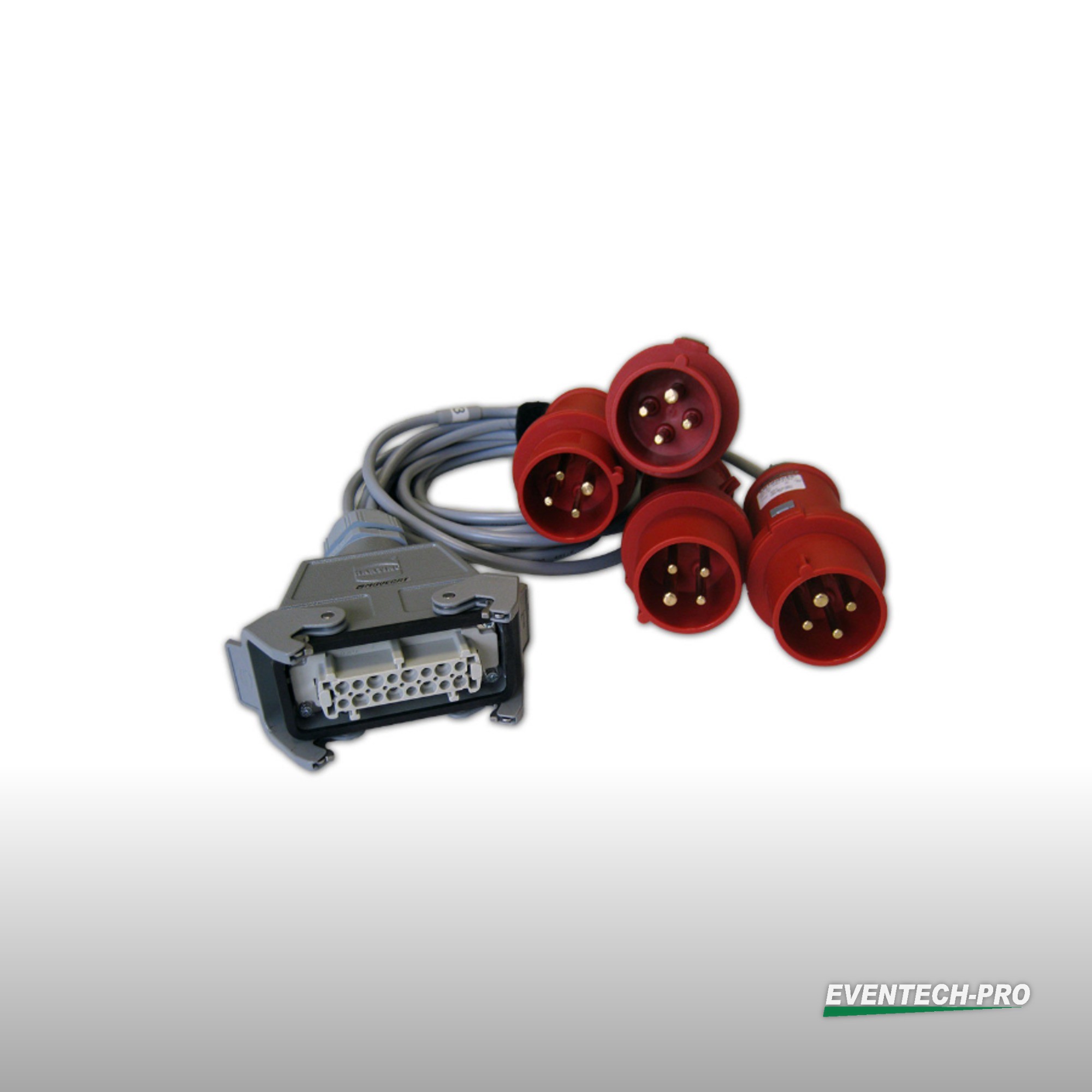 Motorsplit Harting -> 4x CEE 4-pol